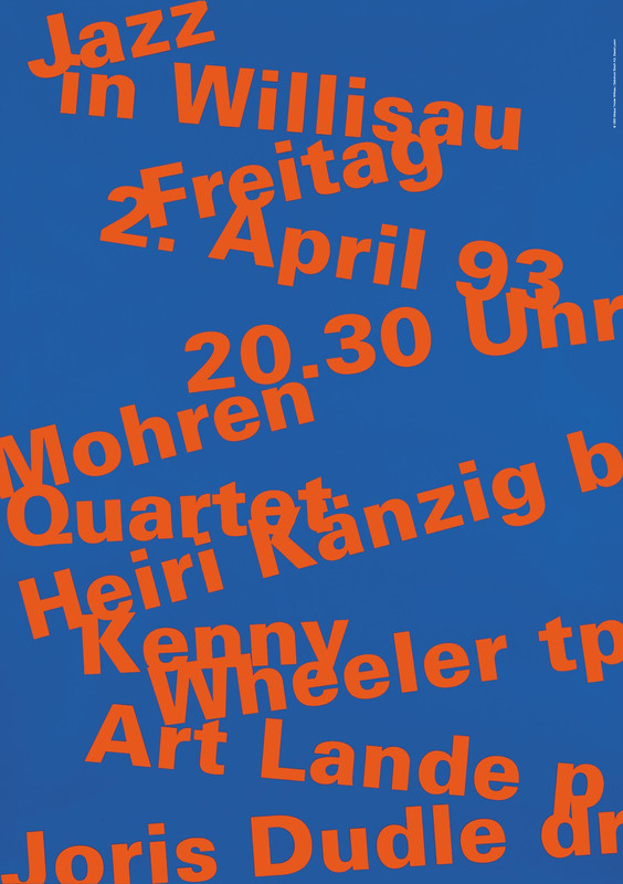 Heiri K Nzig By Niklaus Troxler Typo Graphic Posters