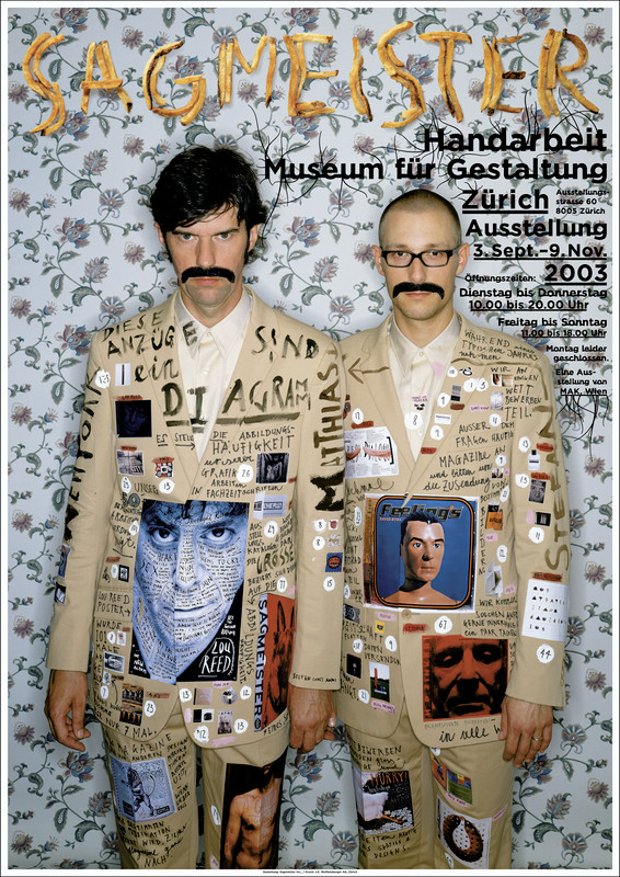 “Sagmeister inc zurich”, 2003, by Sagmeister inc., Matthias Ernstberger