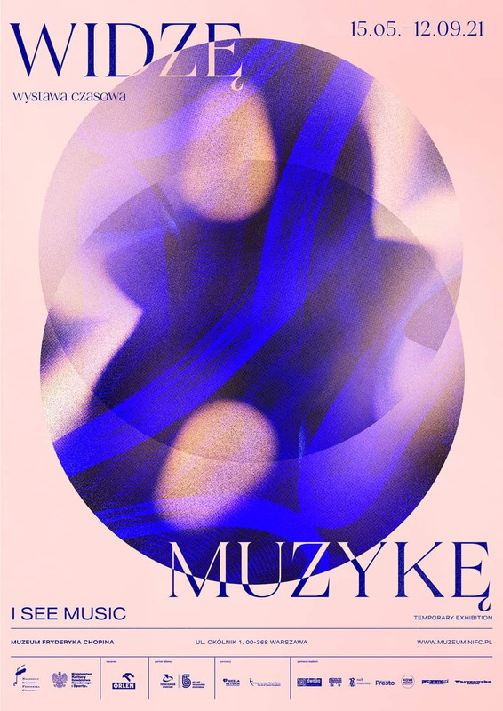 “i See Music” 2021 By Alina Rybacka Gruszczyńska Typo Graphic Posters