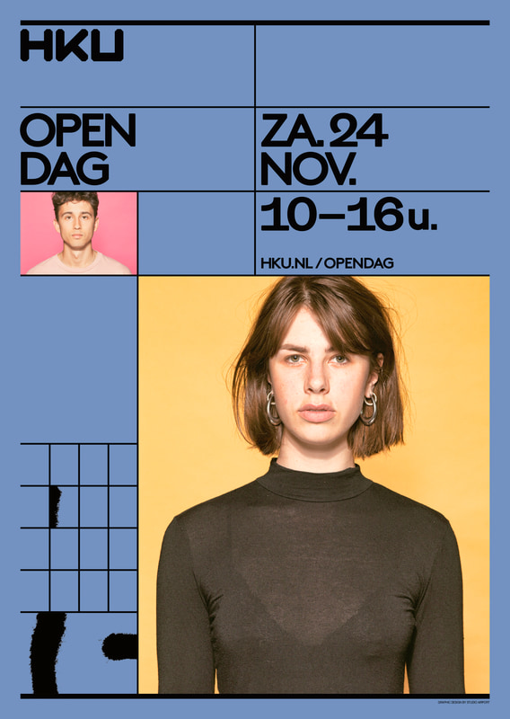 “HKU 2018”, 2018, by Studio Airport - typo/graphic posters