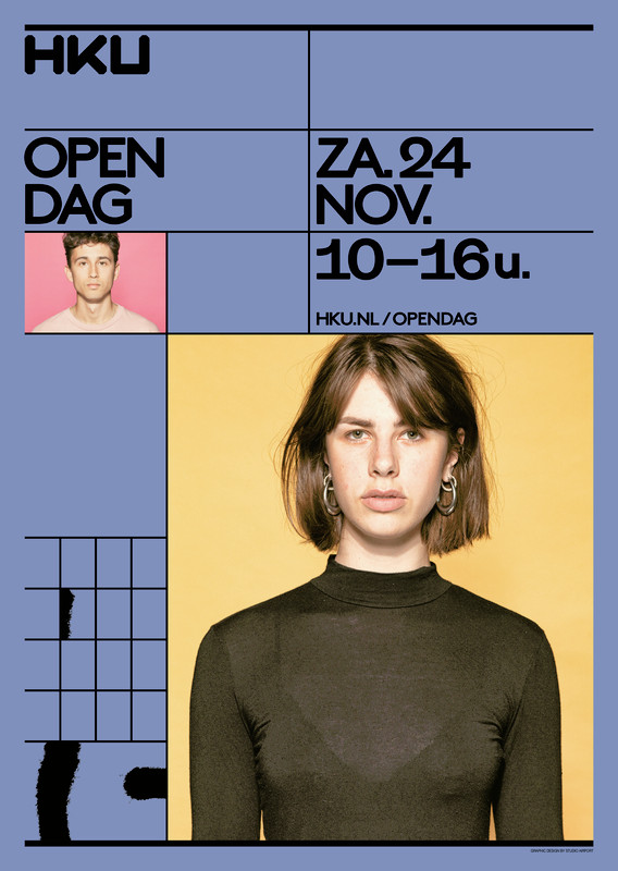  HKU 2018 2018 By Studio Airport Typo graphic Posters