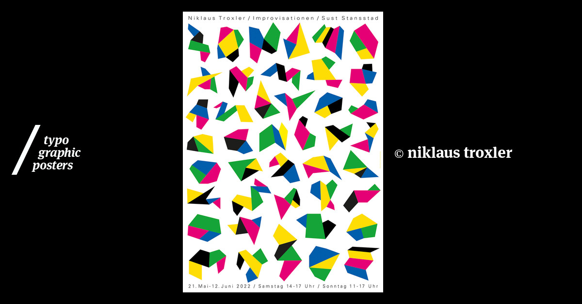 Niklaus Troxler - Improvisationen”, 2022, by niklaus troxler